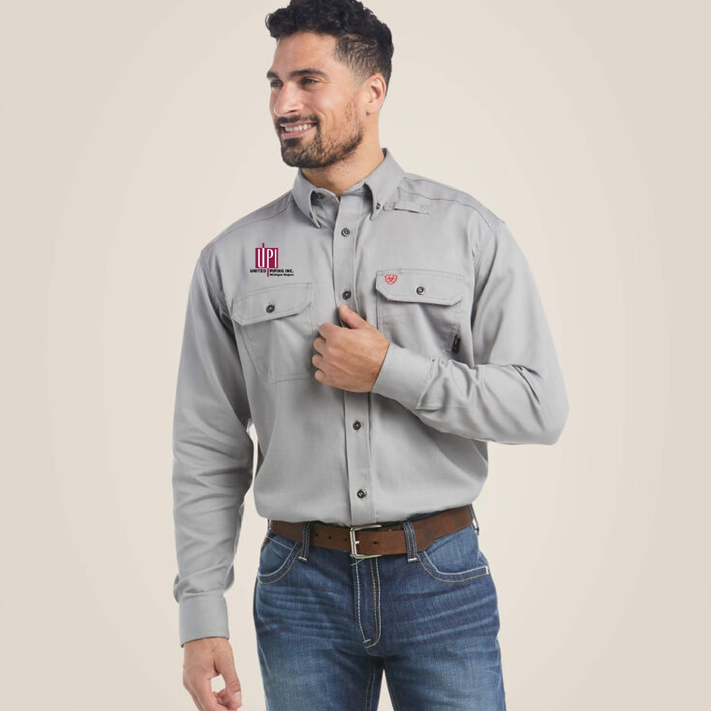 UPI Ariat FR Solid Work Shirt