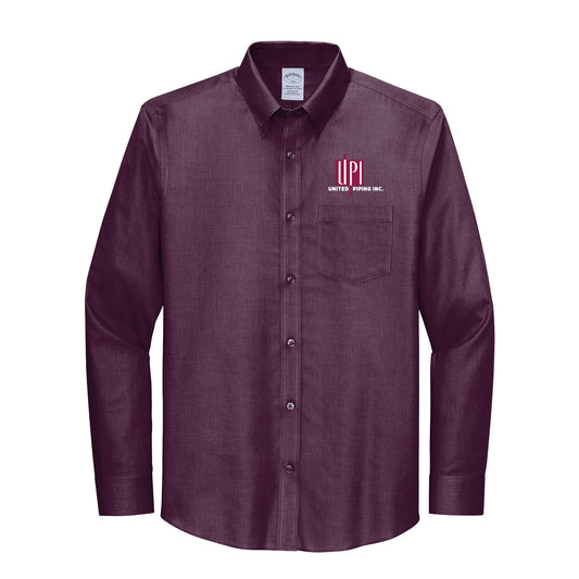 UPI Wrinkle-Free Stretch Nailhead Shirt