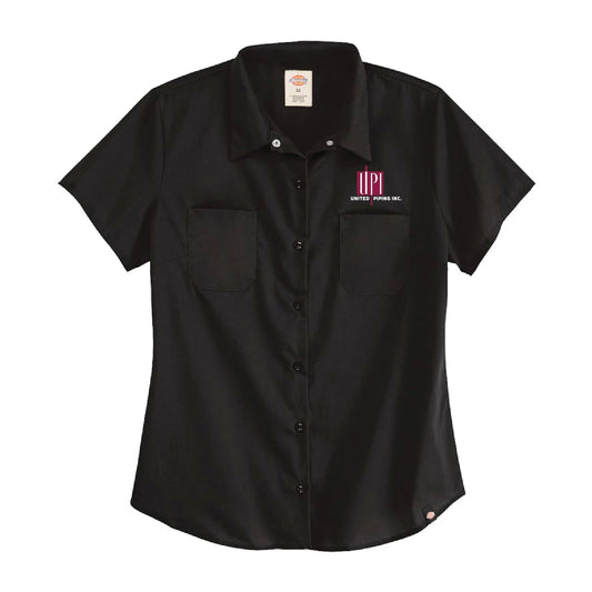 UPI Women's Short Sleeve Industrial Work Shirt
