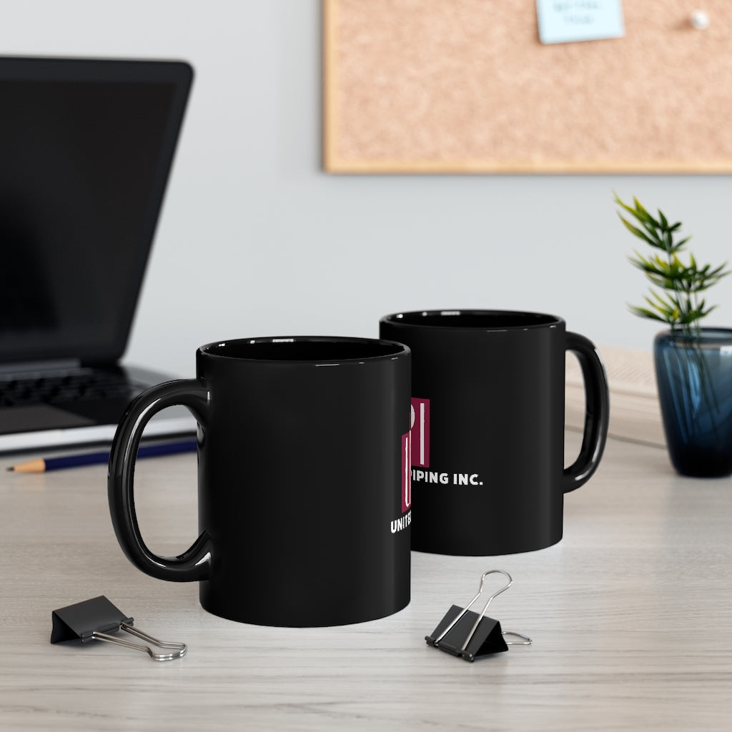 UPI 11oz Black Mug