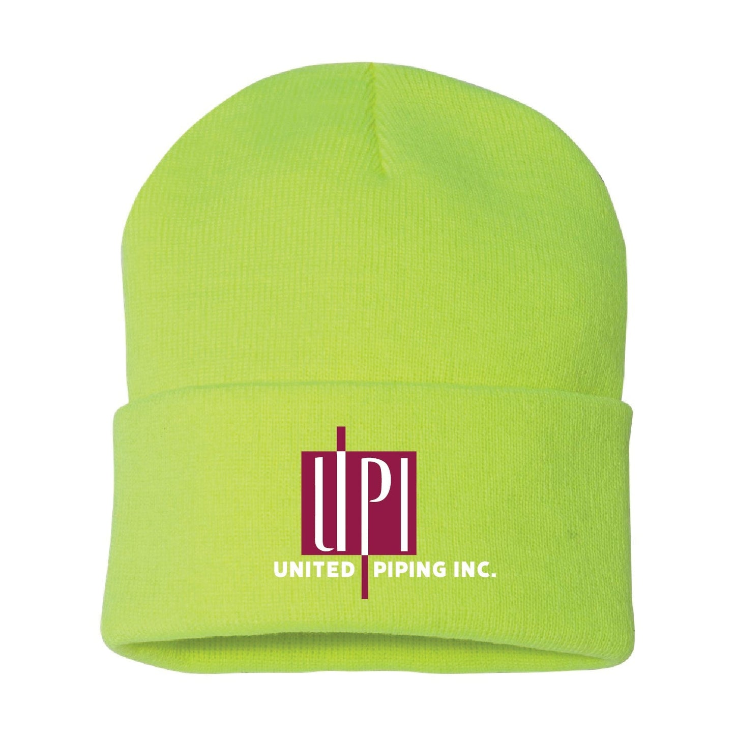UPI Solid 12" Cuffed Beanie